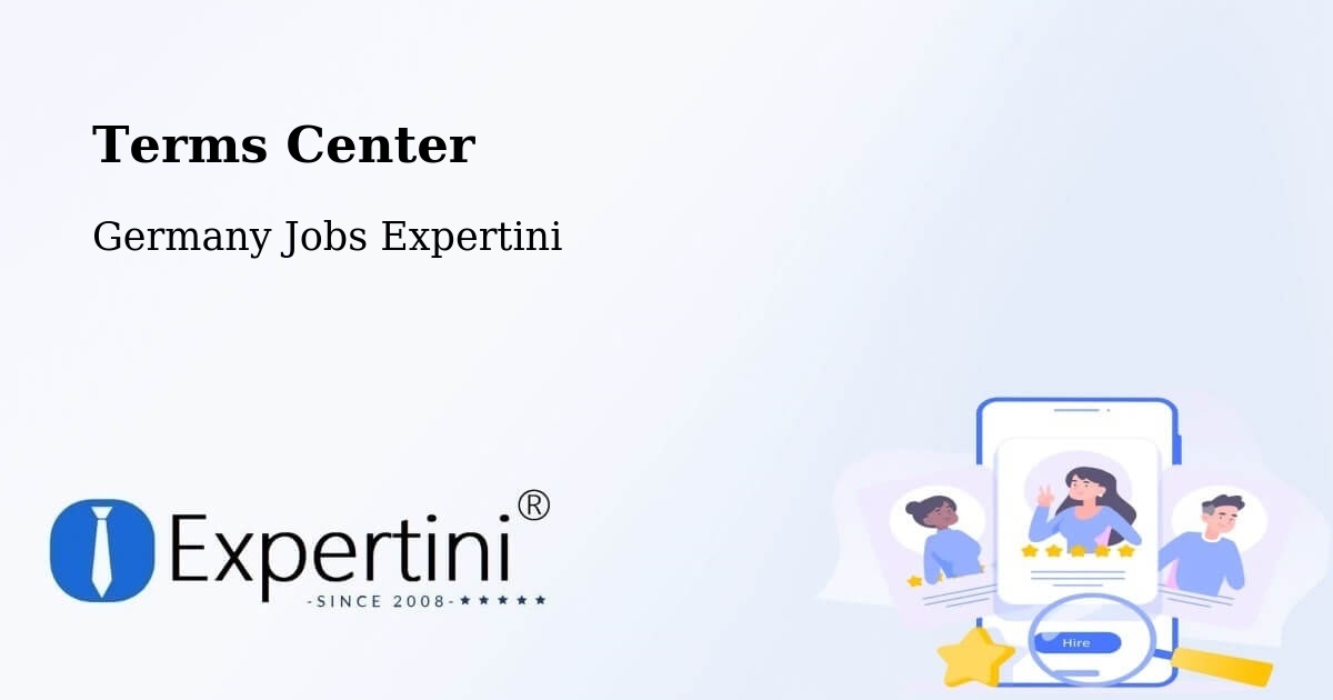 Terms of Service – Buchholz - Germany Jobs Expertini